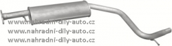 střední díl pro výfuk BS 281-071|08.559 POLMO, FORD Mondeo III