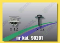 Opel Meriva A_ROMIX 90201 , Sada upevnění (šroubů), kryt motoru