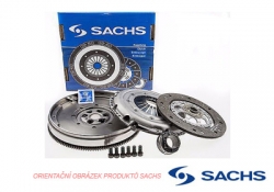 Spojková sada + setrvák SACHS ZMS 2289 000 280,SP 835035SACHS, VOLKSWAGEN GOLF PLUS [05-]