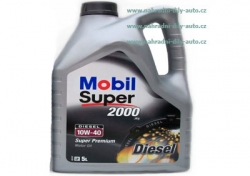 Motorový Olej Mobil Super 2000 X1 DIESEL 10W40, 5L 