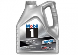 Motorový Olej Mobil 1 Peak Life 5W-50, 4L 