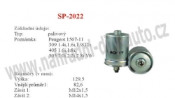 palivový filtr, SP-2022, AUDI A6 ALLROAD(4BH-4FH) 05/00-