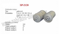 Palivový filtr MANN-FILTER, WK 730/1, SEAT LEON (1M1)  11/99-