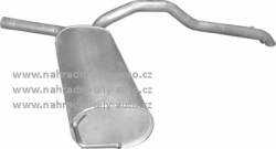 zadní díl pro výfuk BS 281-797|17.320 POLMO, NISSAN Primastar