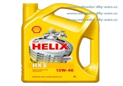 Motorový Olej Shell Helix HX5 15w40,1L